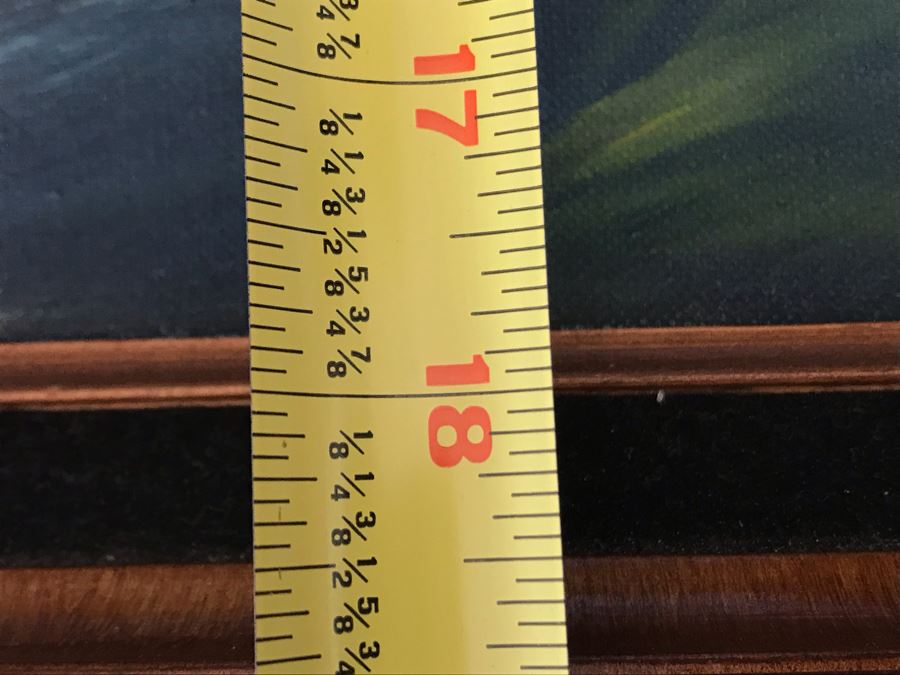 Original Signed Marine Life Painting 24 X 18 [Photo 9]