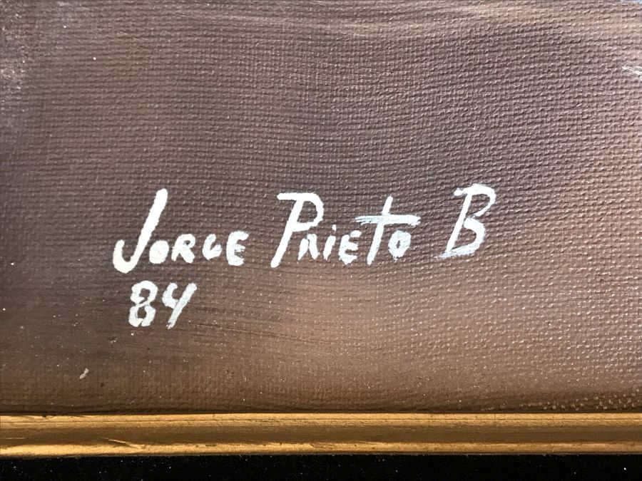 Original Seascape Oil Painting With Impressive Lighting By Jorge Prieto B 48 X 28 [Photo 8]