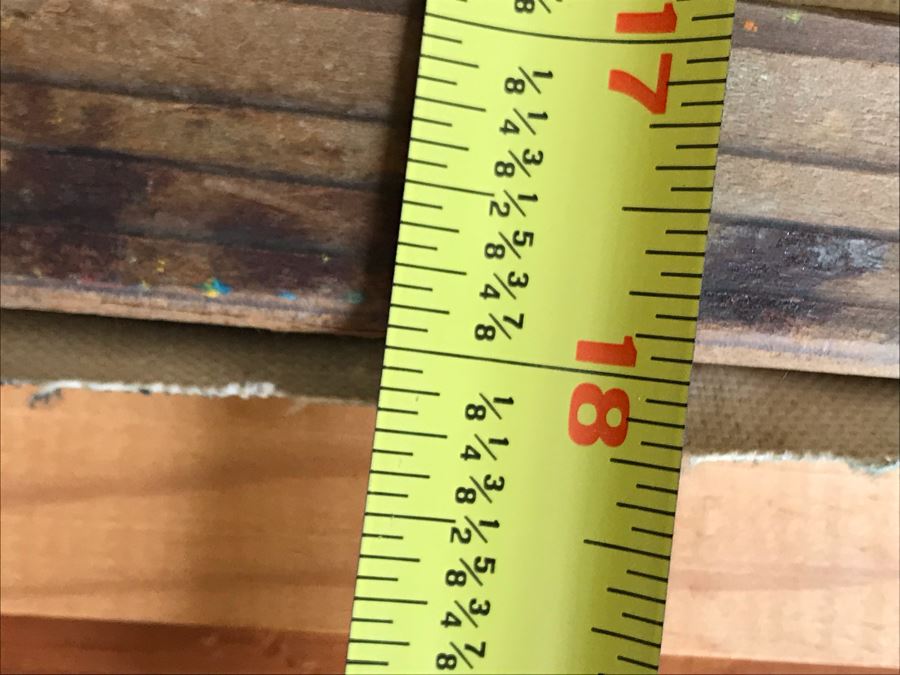 Original Seascape Mounting Painting 24 X 18 Signature Illegible 24 X 18 [Photo 8]