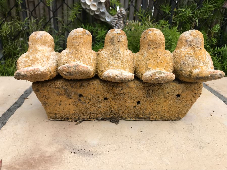 Vintage Bird Bath 11W X 7D X 5H [Photo 6]
