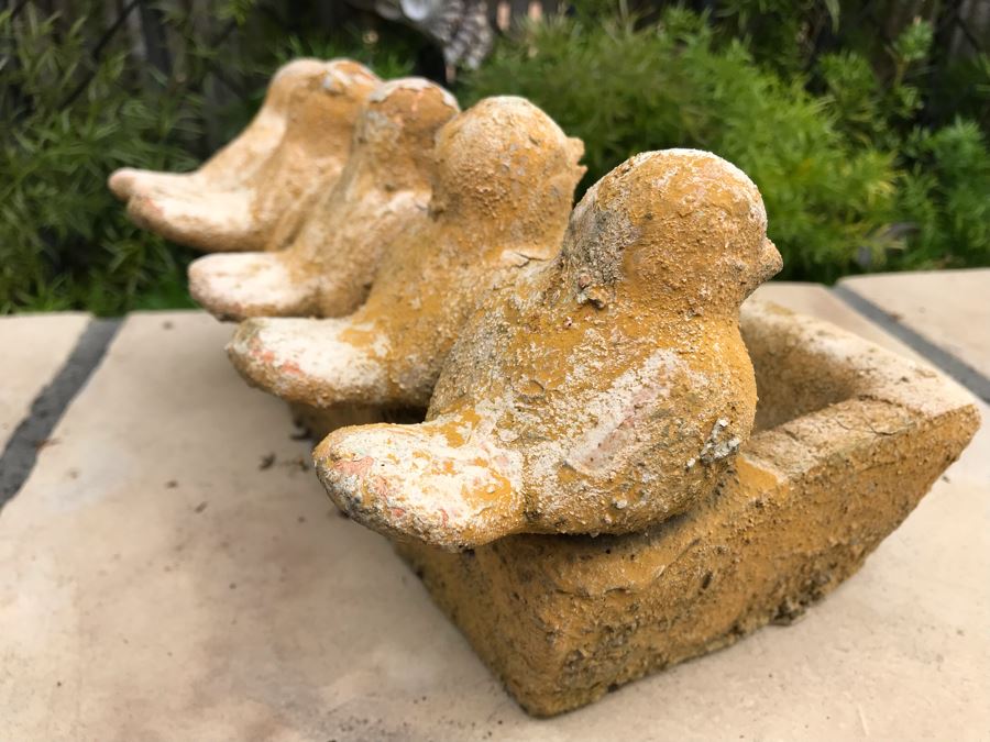 Vintage Bird Bath 11W X 7D X 5H [Photo 5]