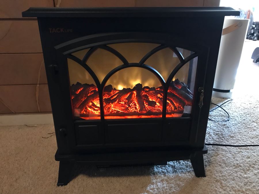 Tacklife Electric Fireplace Adjustable Heater 25W X 14D X 26H [Photo 3]