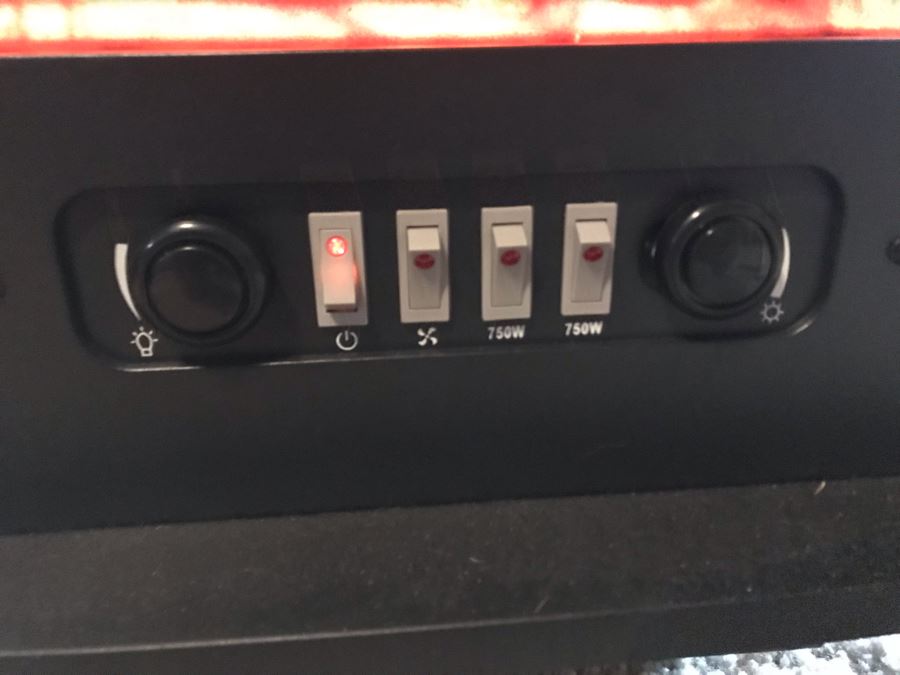 Tacklife Electric Fireplace Adjustable Heater 25W X 14D X 26H [Photo 7]