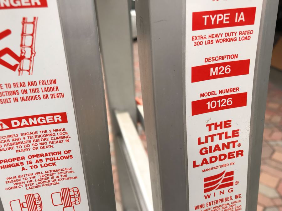 Little Giant Ladder System Type 1A M26 Model Number 10126 300lbs By Wing Enterprises [Photo 6]