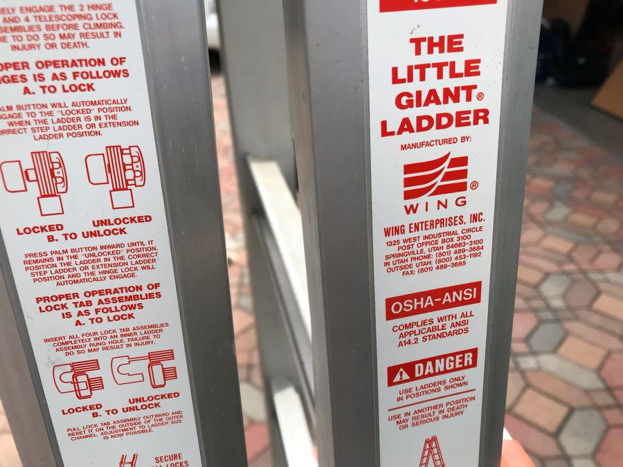 Little Giant Ladder System Type 1A M26 Model Number 10126 300lbs By Wing Enterprises [Photo 7]