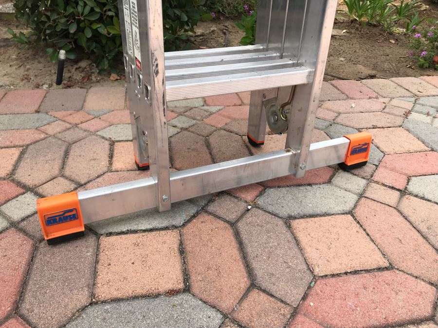 Krause MultiMatic Ladder 12' Type 1A Industrial 300lbs Model 121482