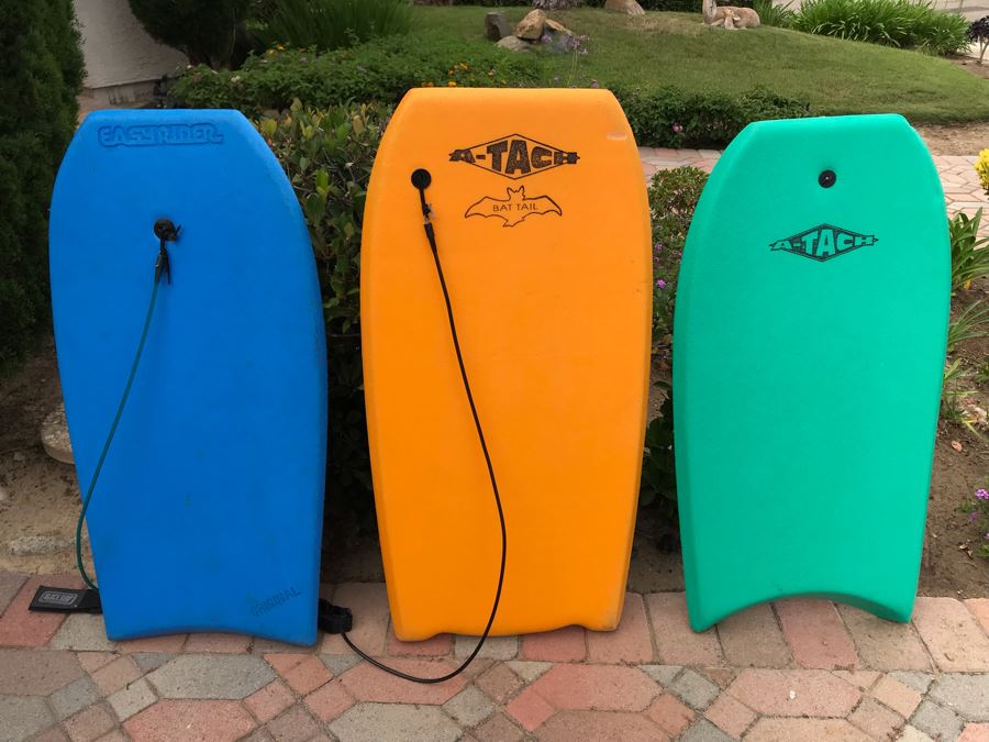 Pair Of A-Tach Boogie Boards and EasyRider Boogie Board [Photo 1]