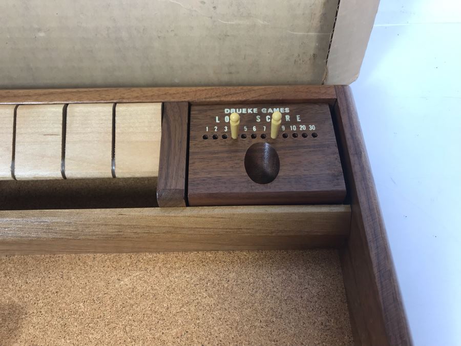 JUST ADDED - Vintage Mid-Century William F. Drueke & Sons Clapper Wooden Clapper Game With Original Box 17 X 13 [Photo 6]