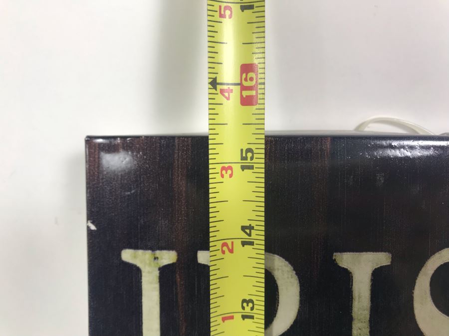 JUST ADDED - New Lighted Irish Welcome Here Metal Sign Battery Powered [Photo 7]