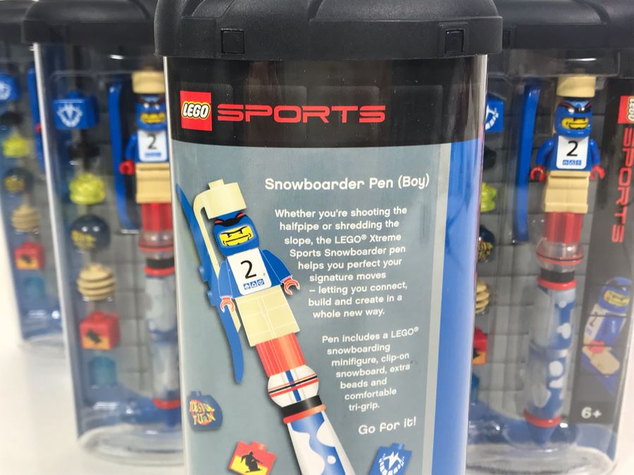 JUST ADDED - Six New LEGO Snowboarder Boy Pens [Photo 7]