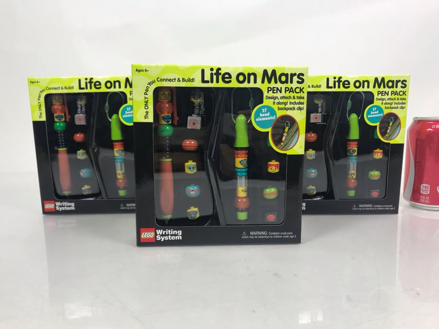 JUST ADDED - Three New LEGO Life On Mars Pens Packs [Photo 2]