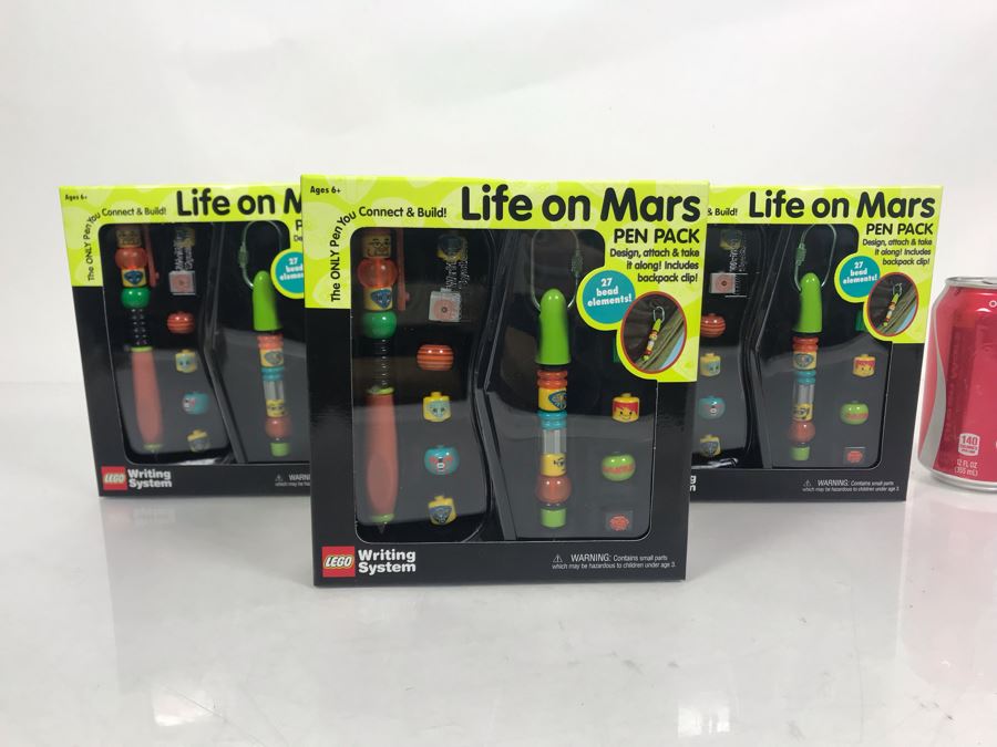 JUST ADDED - Three New LEGO Life On Mars Pens Packs
