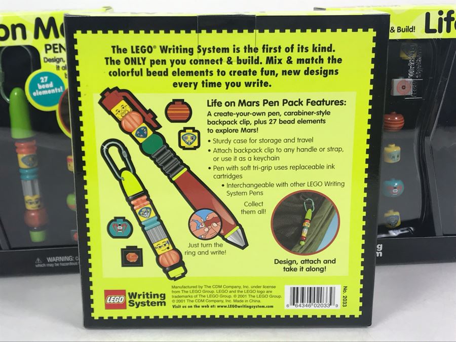 JUST ADDED - Three New LEGO Life On Mars Pens Packs [Photo 8]