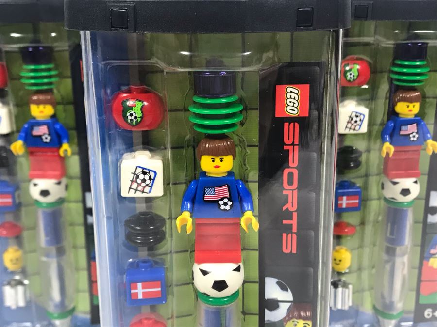 JUST ADDED - Six New LEGO Soccer Girl Pens [Photo 3]