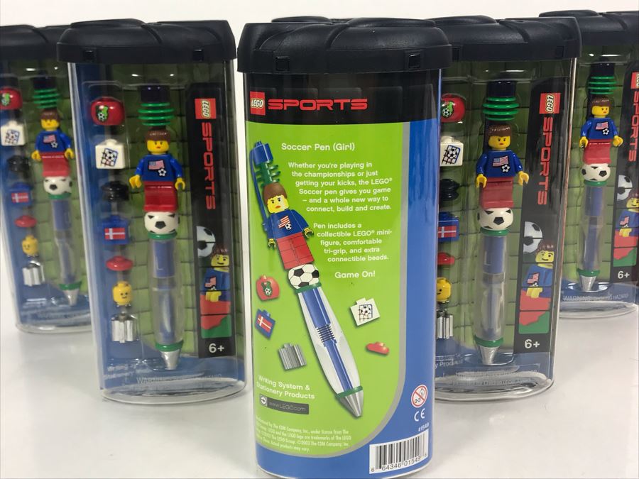 JUST ADDED - Six New LEGO Soccer Girl Pens [Photo 5]