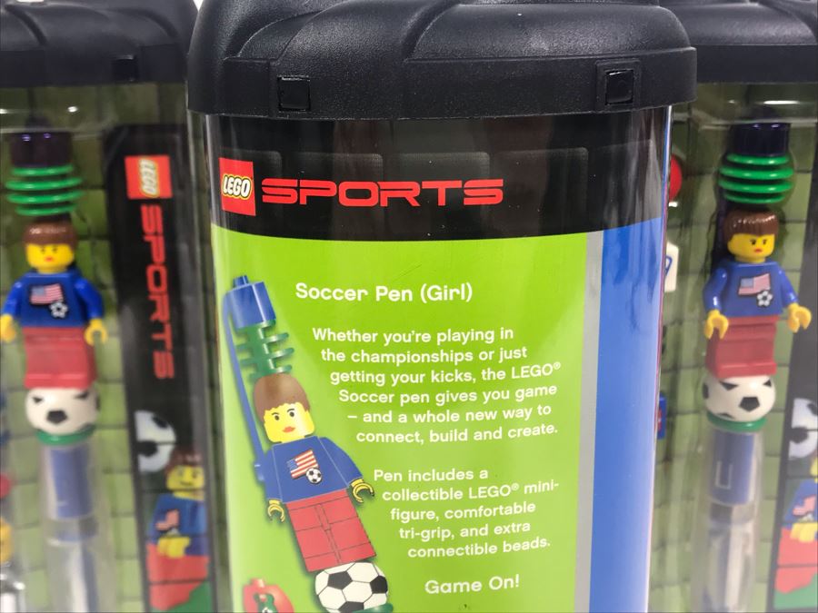 JUST ADDED - Six New LEGO Soccer Girl Pens [Photo 6]