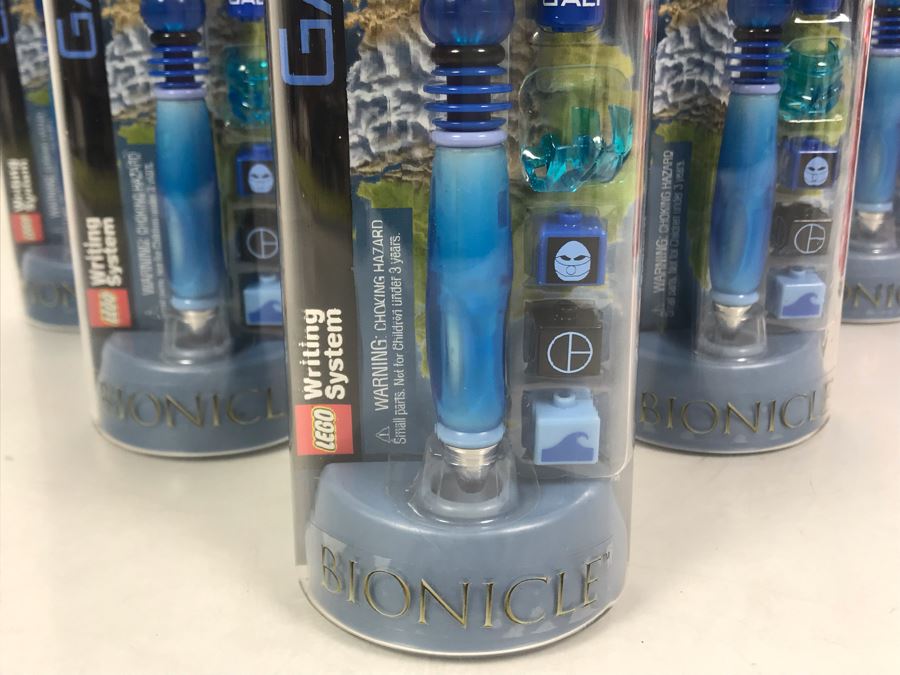 JUST ADDED - Six New LEGO BIONICLE Gali Toa Of Water Pens [Photo 3]