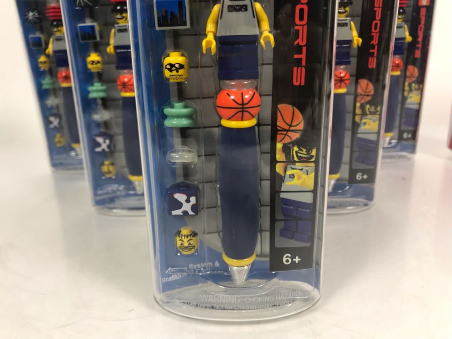 JUST ADDED - Six New LEGO Street Basketball Pens [Photo 3]