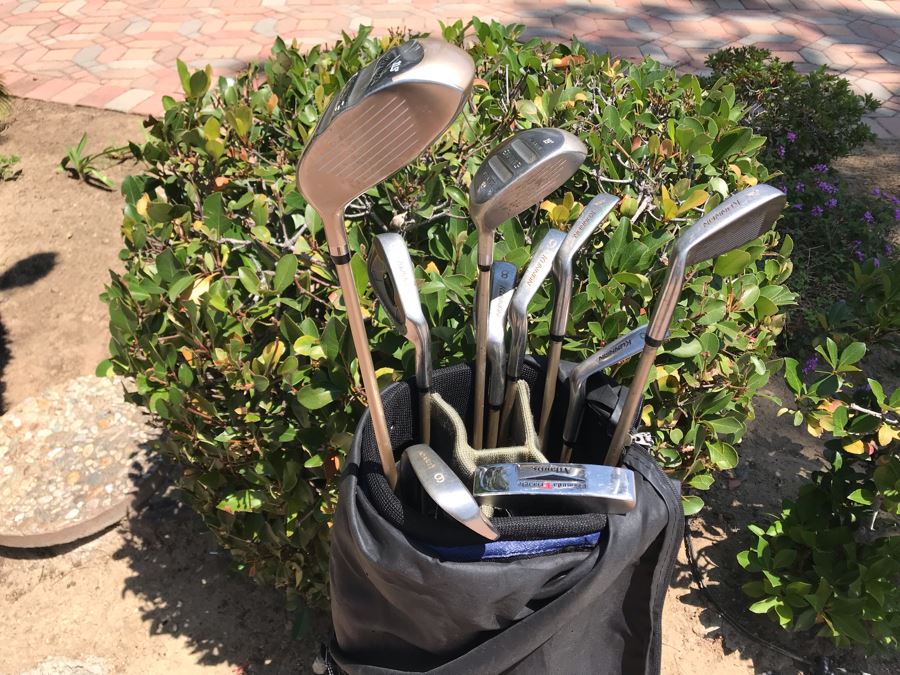 Kunnan Golf Clubs With Bag [Photo 1]