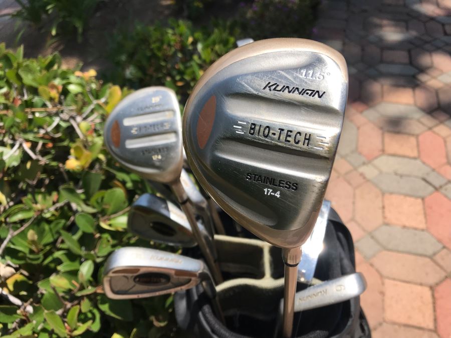 Kunnan Golf Clubs With Bag [Photo 3]