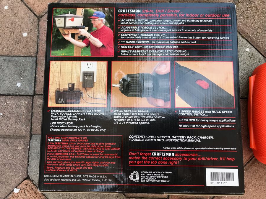 Craftsman 3/8In Drill Driver And Black & Decker Driver Set [Photo 5]