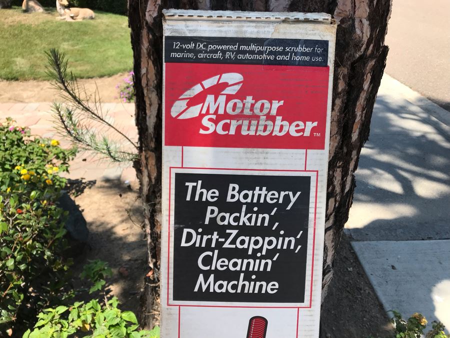 New Motor Scrubber Model MS-1000 [Photo 2]