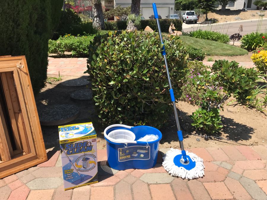 New Slide & Clean Inta Mop And Easy Mop 360 As Seen On TV [Photo 1]
