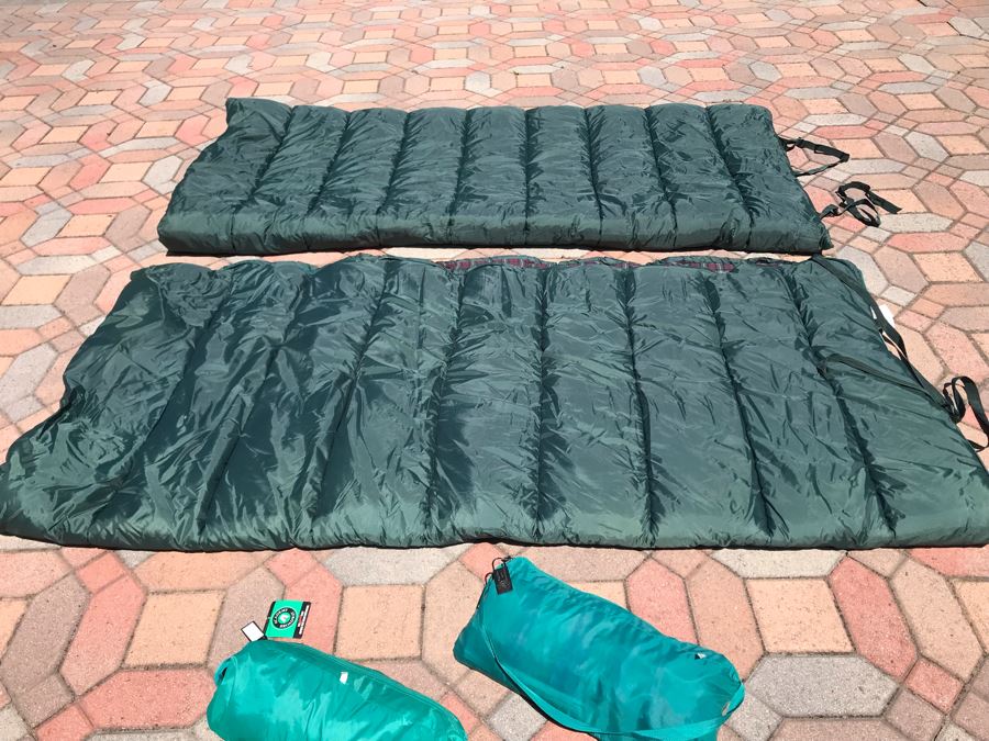 Pair Of Academy Broadway Tents And Pair Of Oversized Academy Broadway Greatland Outdoors Sleeping Bags [Photo 5]
