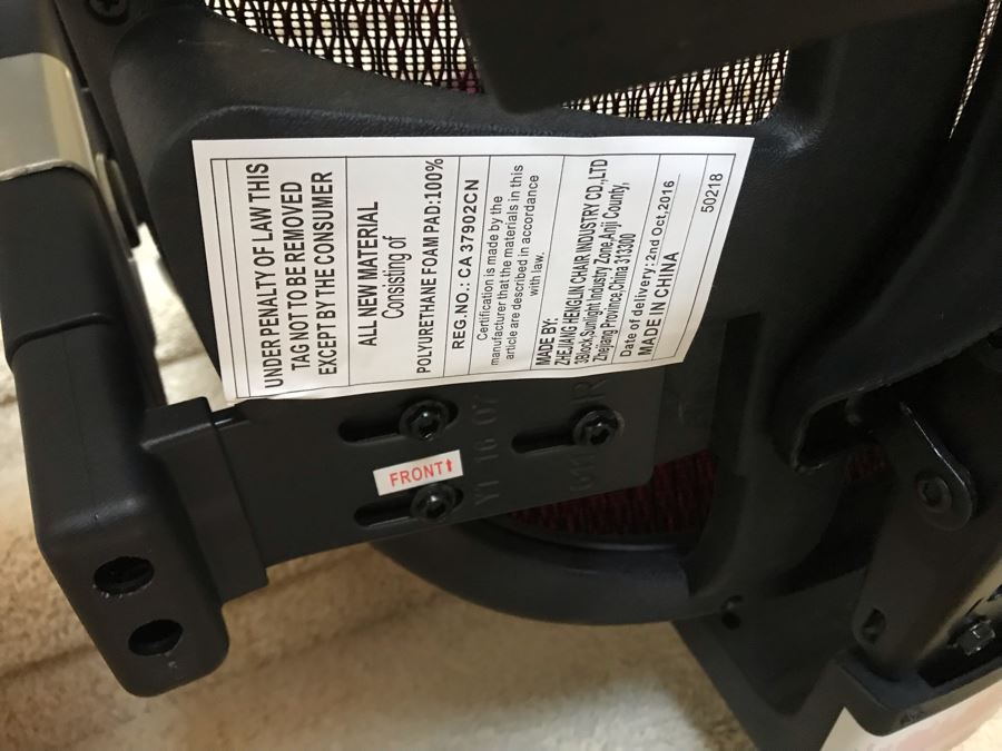 Adjustable Office Armchair On Casters [Photo 7]