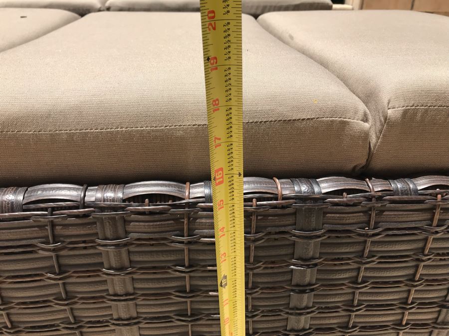 Sunbrella Adjustable Outdoor Chaise Lounge Chairs Patio Furniture 80W X 27D X 18H [Photo 9]