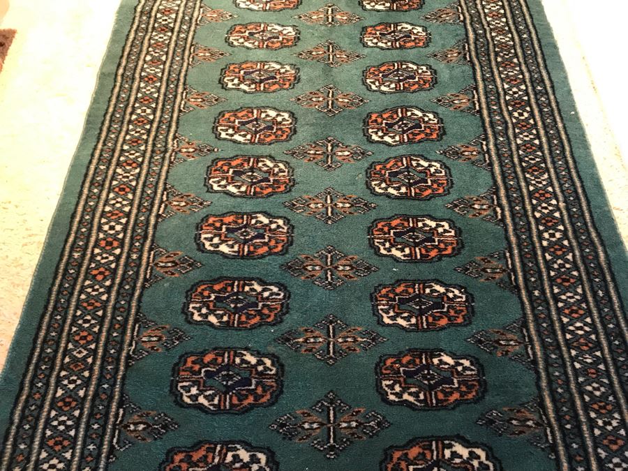 Hand Knotted Wool Persian Runner Rug Long 17'4'L X 32W [Photo 10]