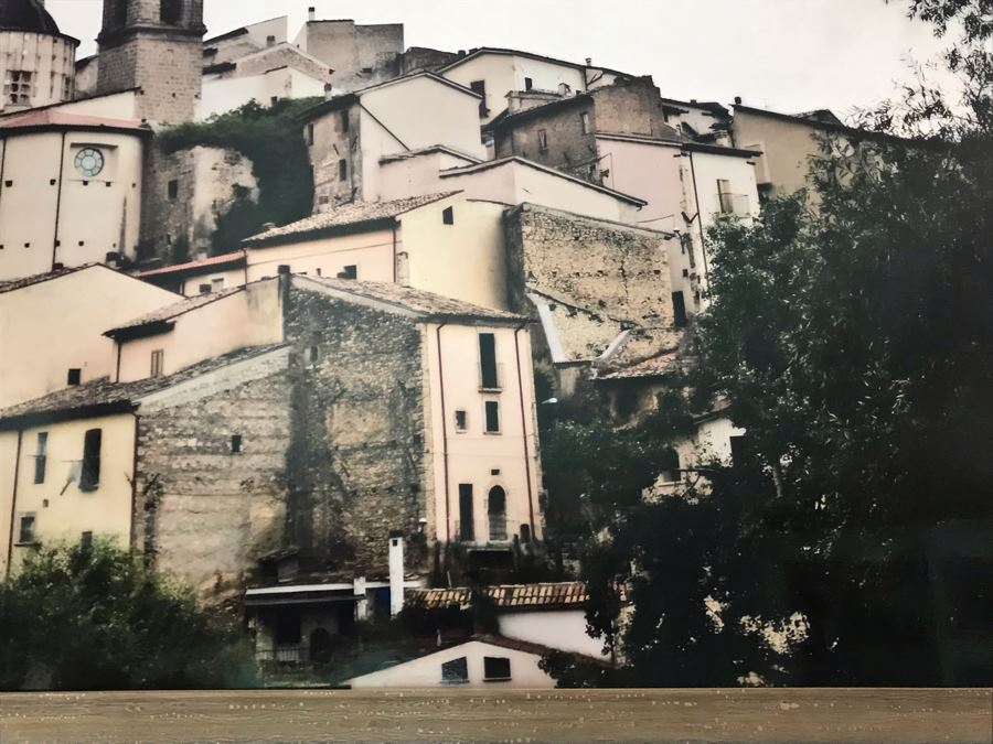 Rochelle Cheever Signed Large Framed Fine Art Photograph Of Italy 48 X 33 (Signed On Back) - See Details For Info On Photographer [Photo 5]