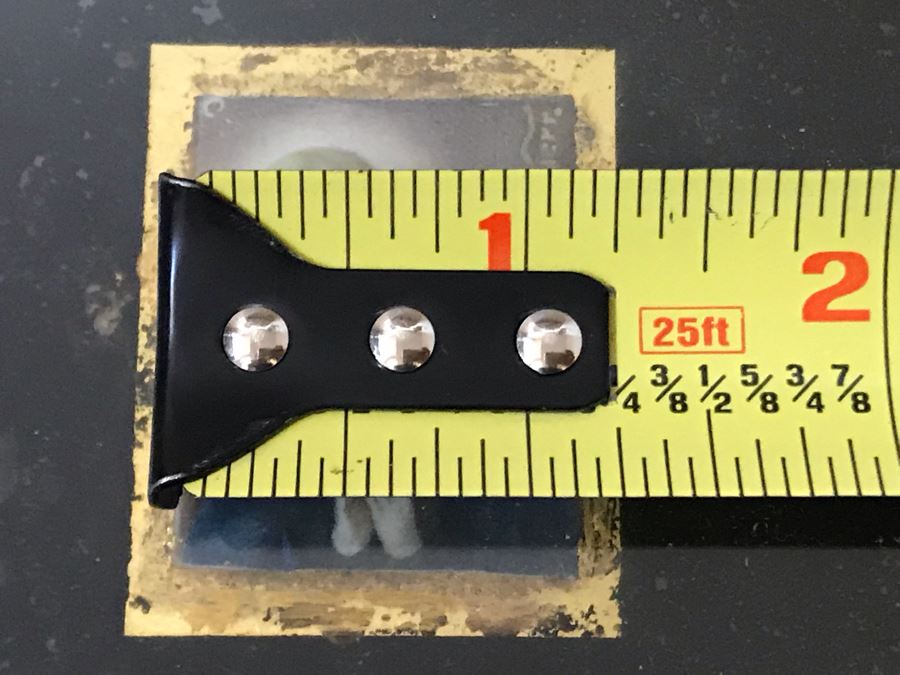 Antique 1745 Reverse Painted Glass Virgin Mary Portrait Signed Virginia Guerr Frame Measures 11.5 X 13 [Photo 23]