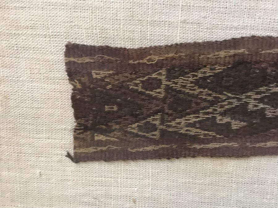 Antique Framed Textile 32W X 8H [Photo 5]