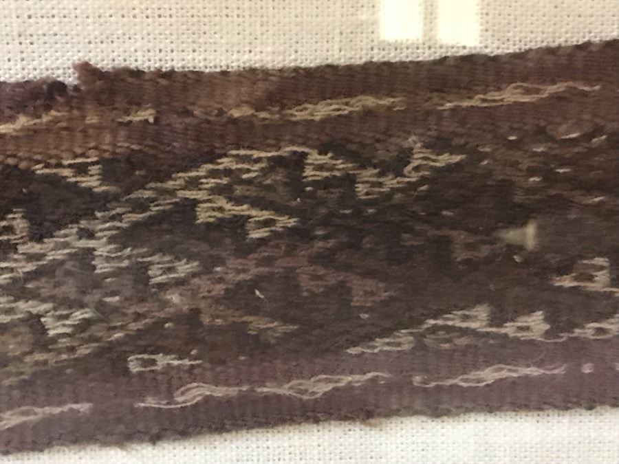 Antique Framed Textile 32W X 8H [Photo 6]