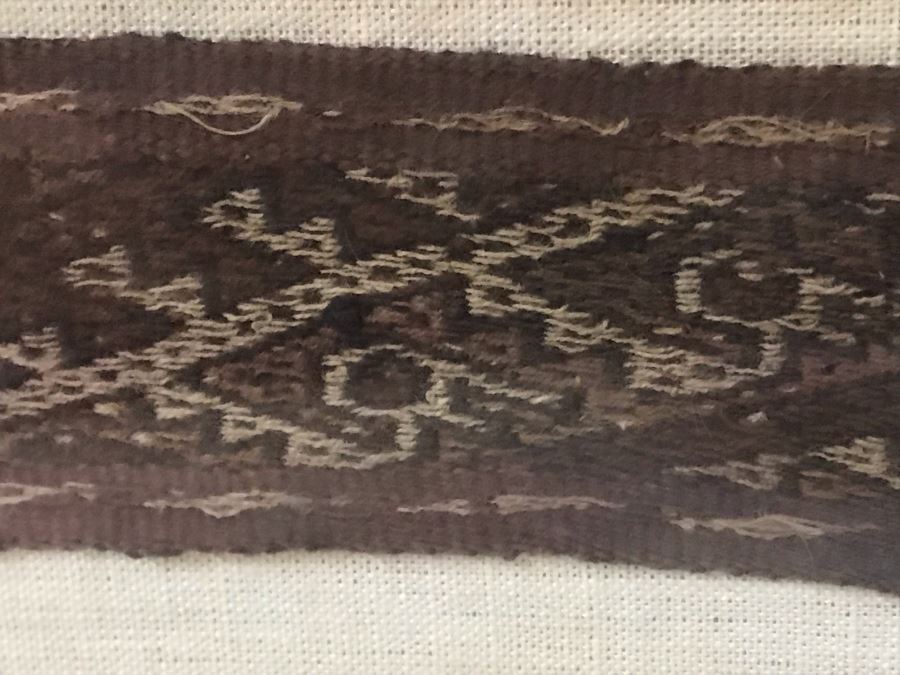 Antique Framed Textile 32W X 8H [Photo 7]