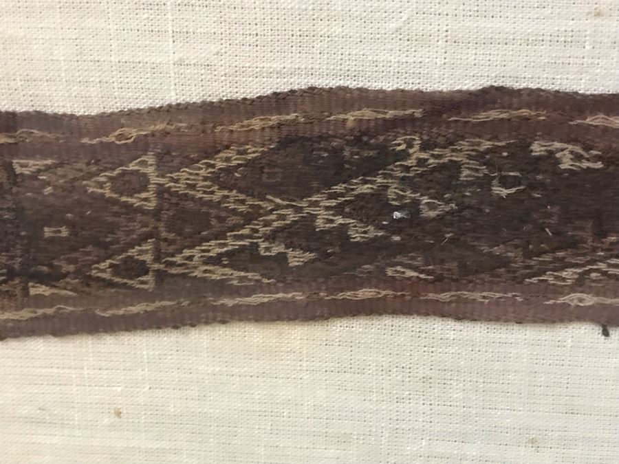 Antique Framed Textile 32W X 8H [Photo 4]