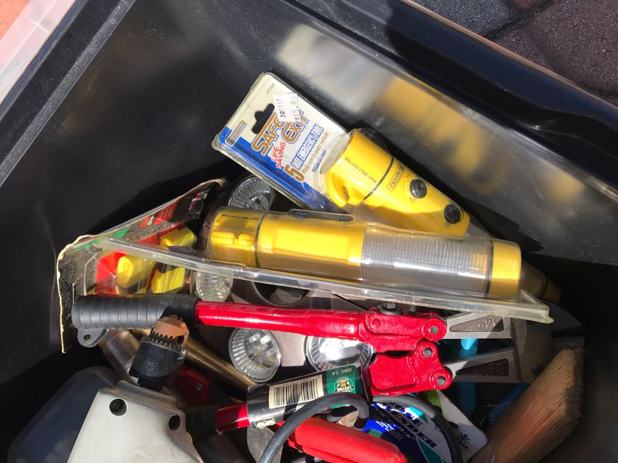 Various Tools Lot Including Skil 3/8' Drill [Photo 4]