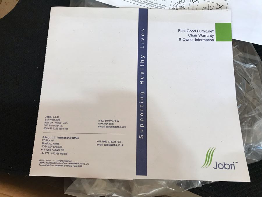 New Jobri Posture Deluxe Kneeling Chair [Photo 2]