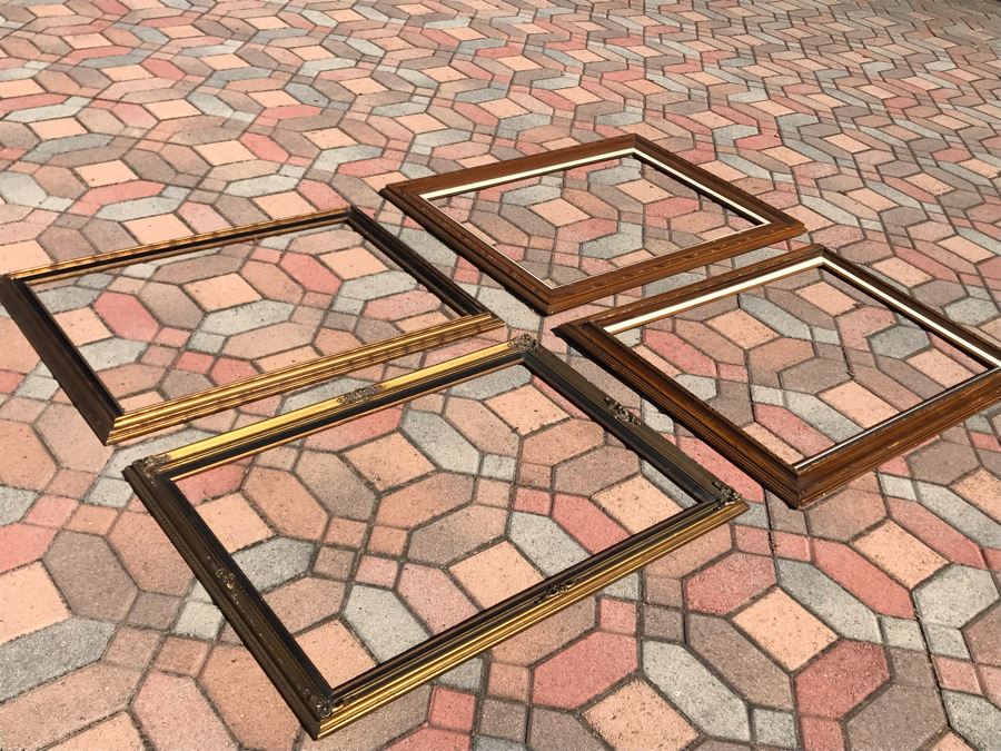 Four Large Wooden Frames 36 X 24 [Photo 2]