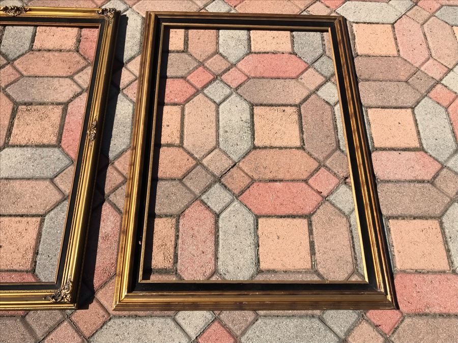 Four Large Wooden Frames 36 X 24 [Photo 9]