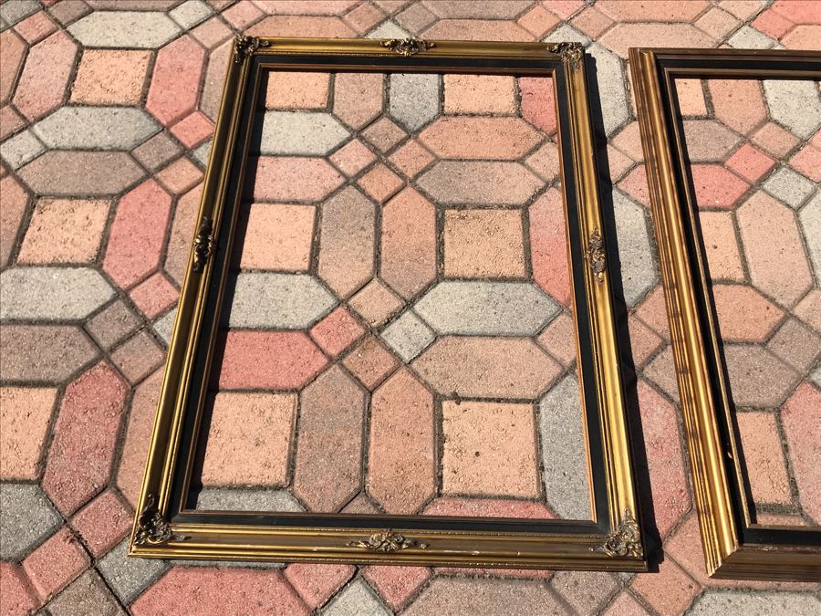 Four Large Wooden Frames 36 X 24 [Photo 8]