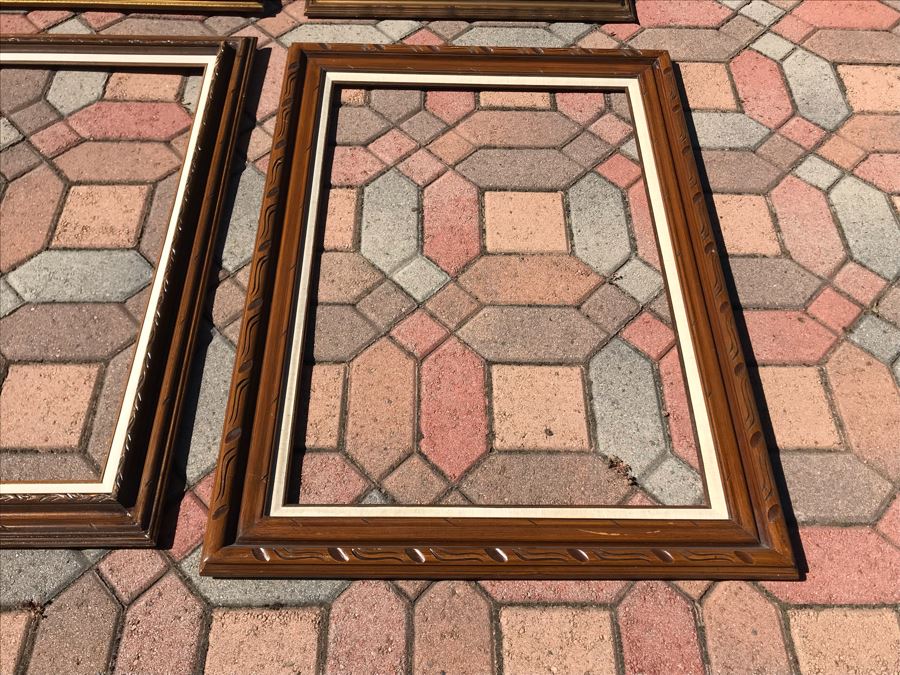 Four Large Wooden Frames 36 X 24 [Photo 6]