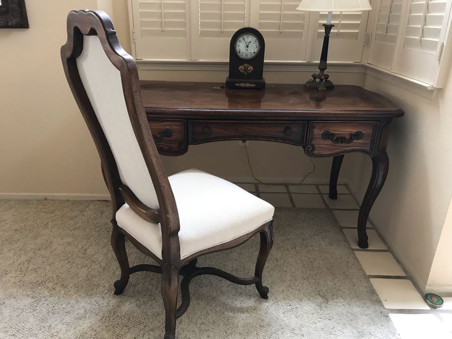 Thomasville Writing Desk With Chair [Photo 2]