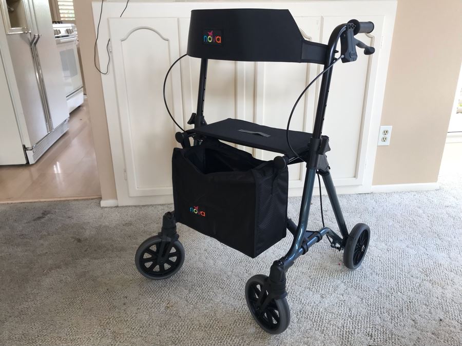 New Nova Forte Walker Blue 300lb Weight Capacity