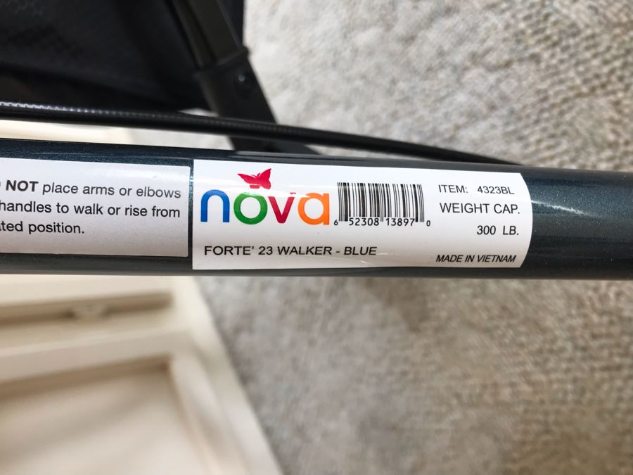 New Nova Forte Walker Blue 300lb Weight Capacity [Photo 6]