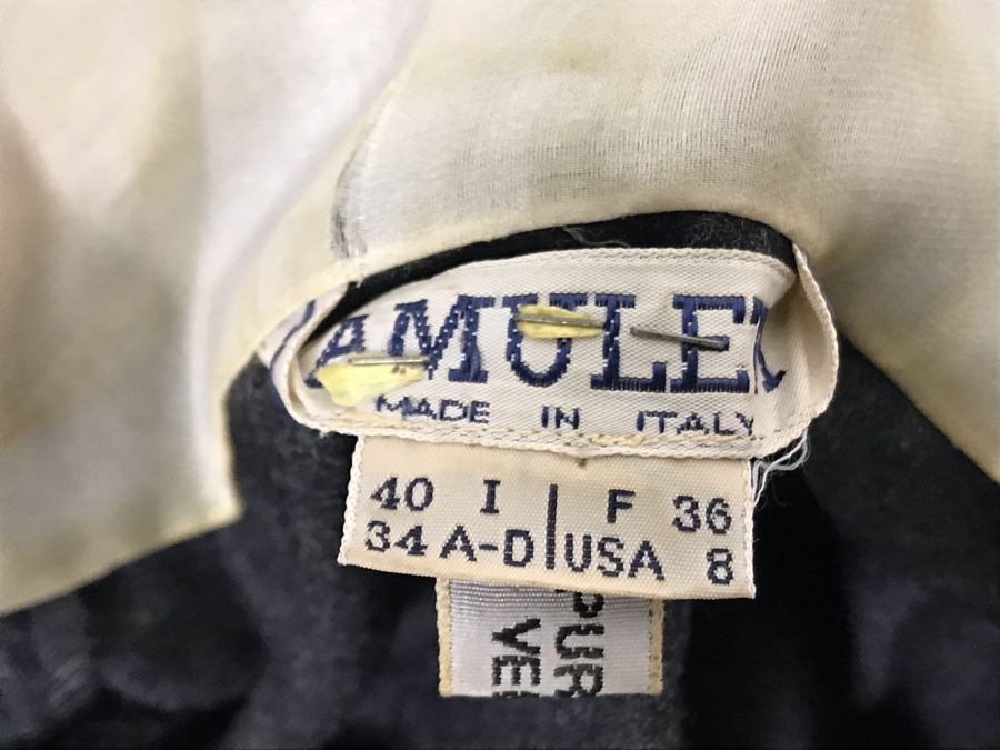 Vintage Italian Dress By Amuleti Size 8 [Photo 13]