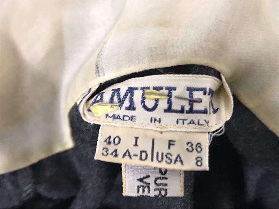 Vintage Italian Dress By Amuleti Size 8 [Photo 14]