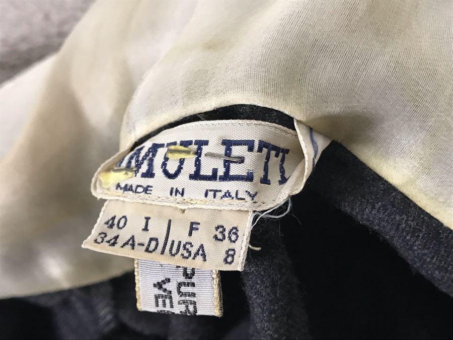 Vintage Italian Dress By Amuleti Size 8 [Photo 15]