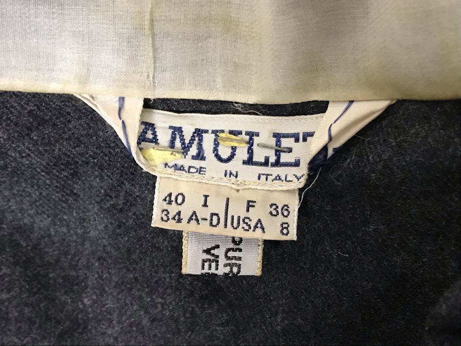 Vintage Italian Dress By Amuleti Size 8 [Photo 10]